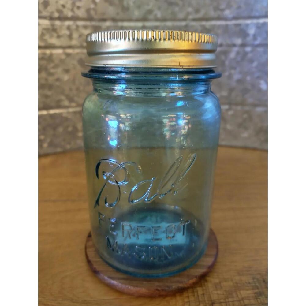 Ball perfect mason jar blue 2